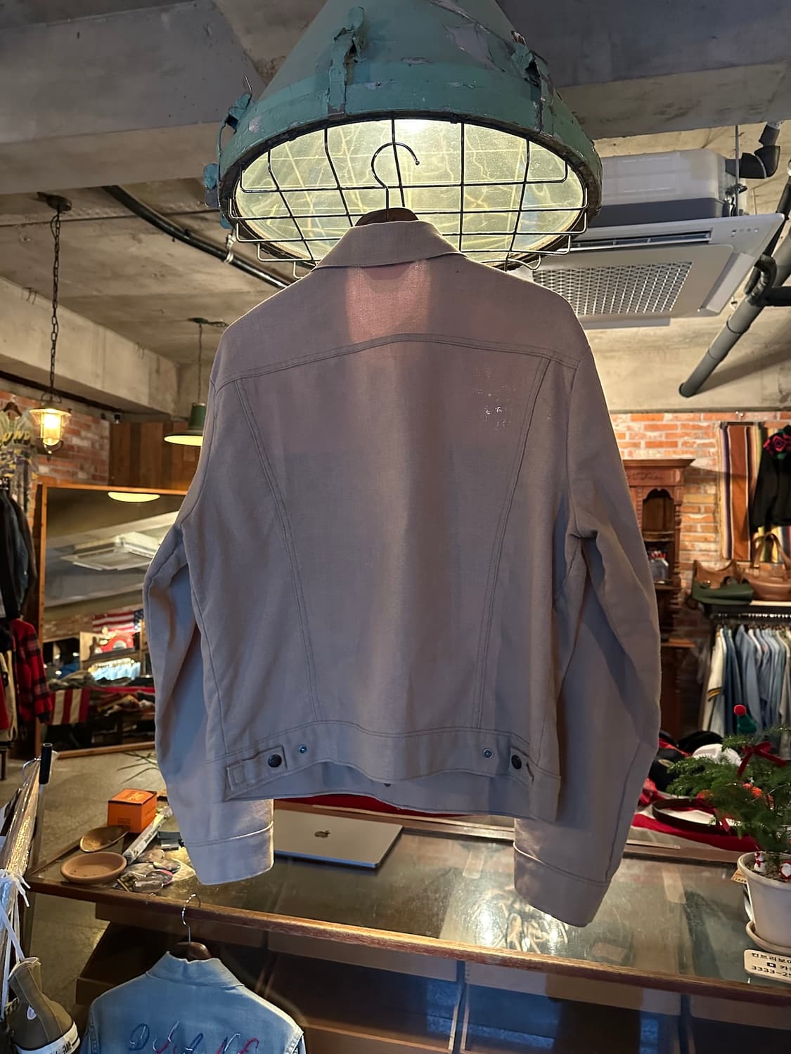 70s USA 빈티지 리바이스 3rd 코튼 트러커 자켓 상품이미지5