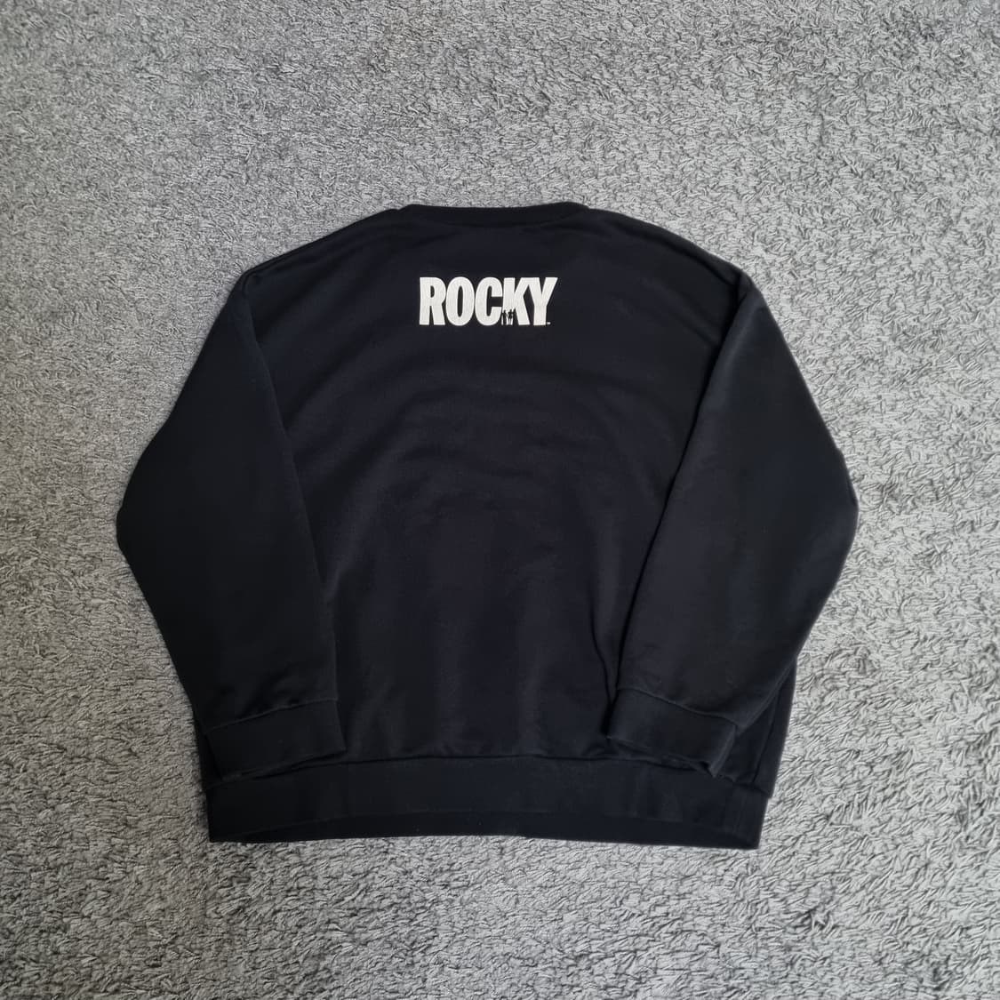Zara 자라 rocky 록키 맨투맨 스웻셔츠 긴팔 영화 L 빈티지 상품이미지2