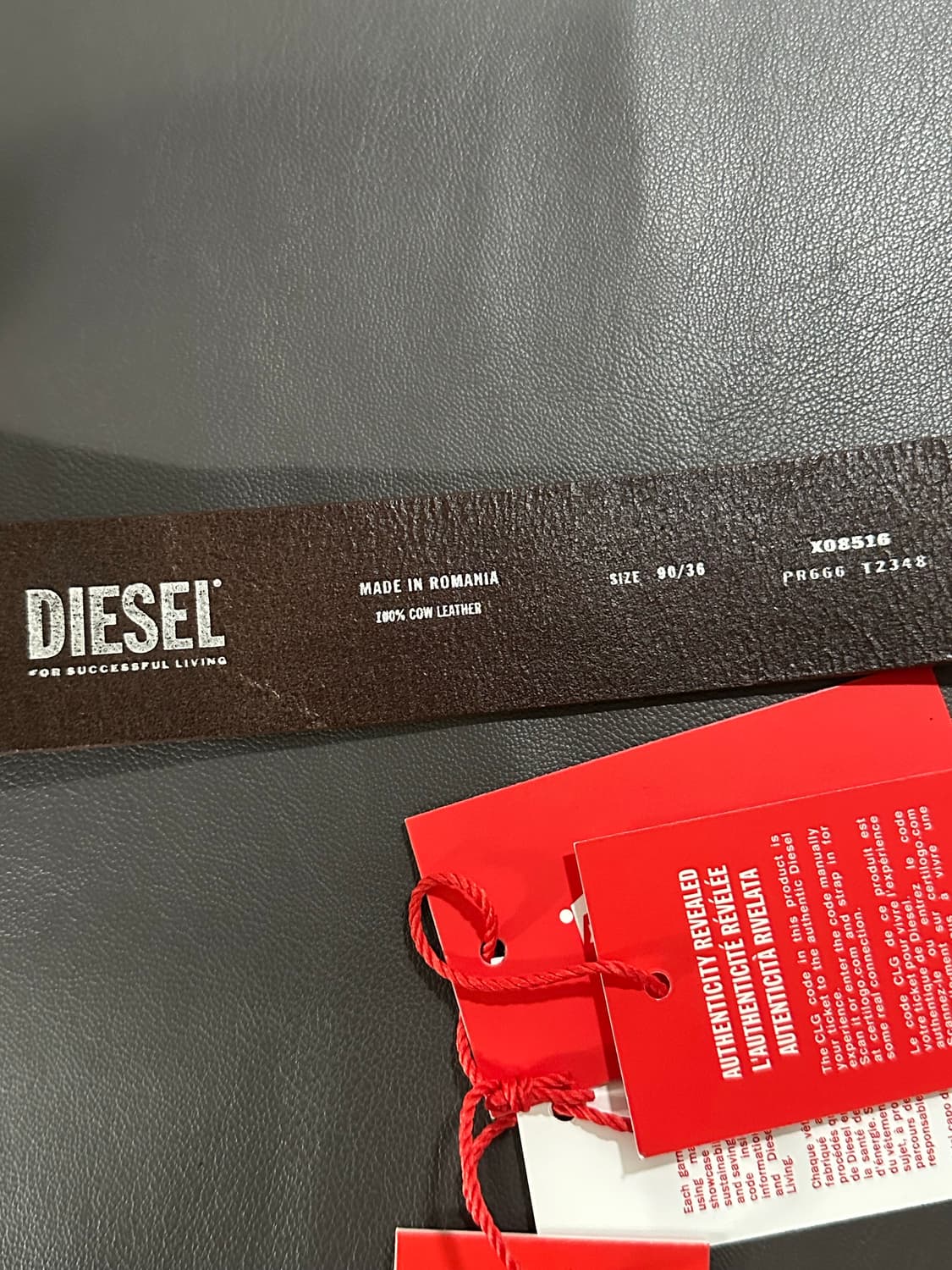 디젤 벨트 브라운 90cm  상품이미지2