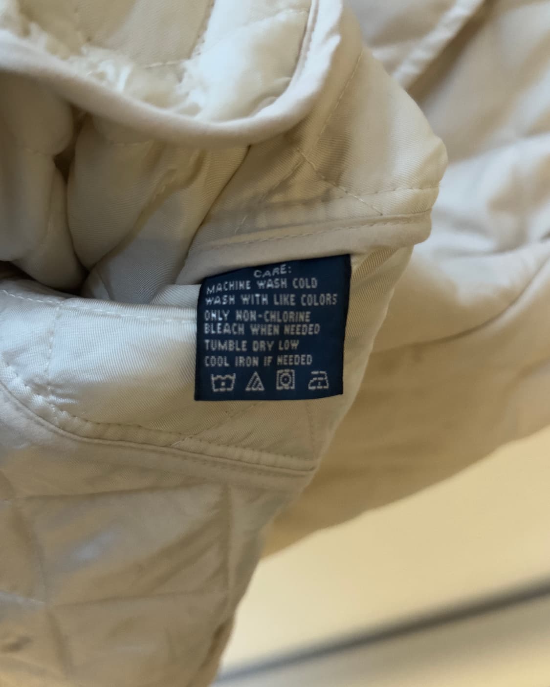 [Ralph Lauren] quilting jacket (ivory) 상품이미지8