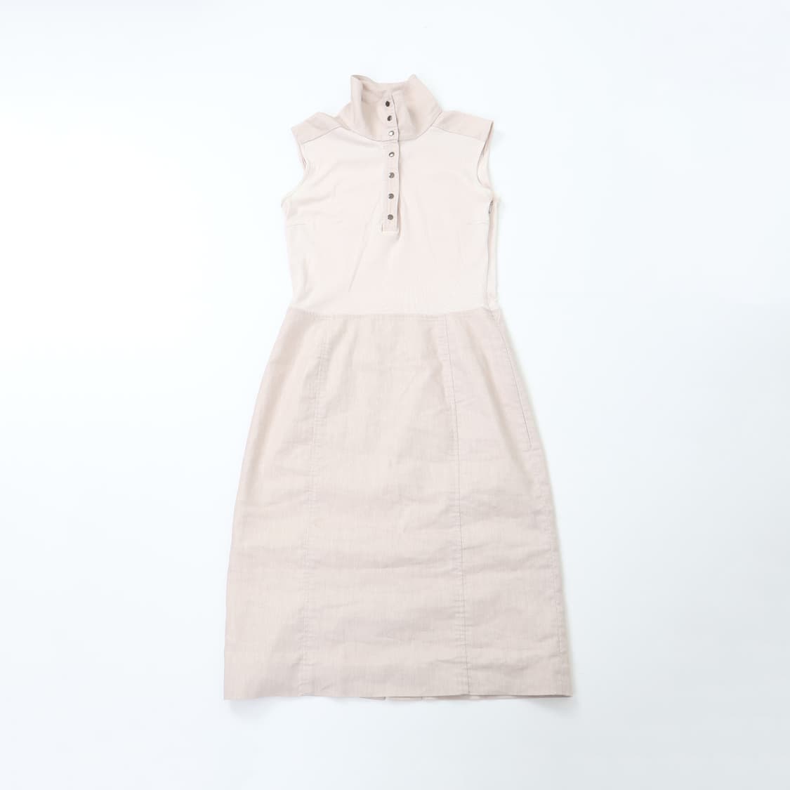 Front 7-button Cotton dress 상품이미지3