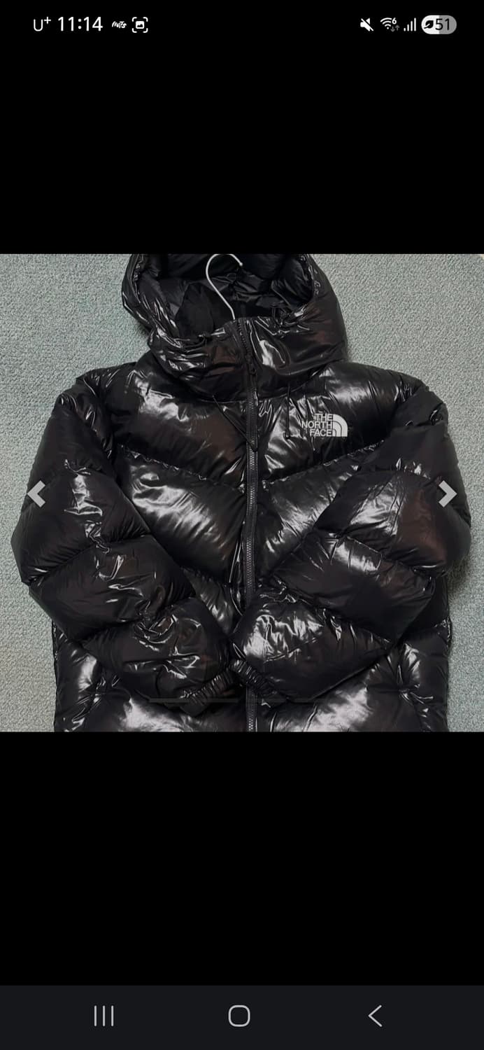 노스페이스 유광 패딩  상품이미지1
