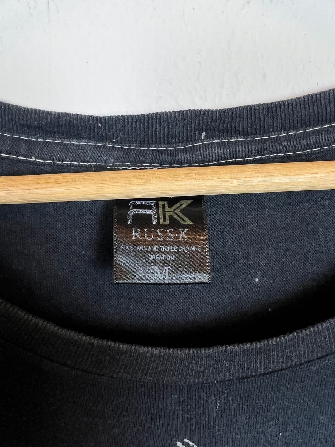 T212 Russ-K 프린팅 반팔 티셔츠 M 상품이미지3