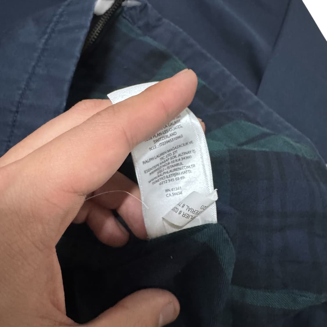 폴로 네이비 블루종 바라쿠타 상품이미지6