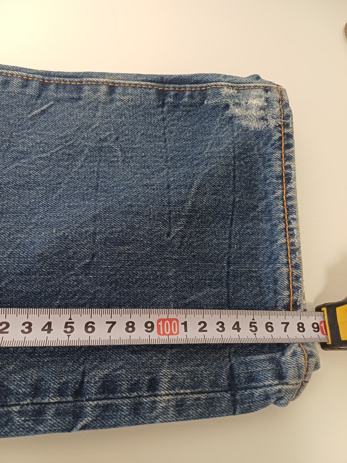 리바이스 501 오리지널 데미지 워싱 데님 (W32 L34) 상품이미지9