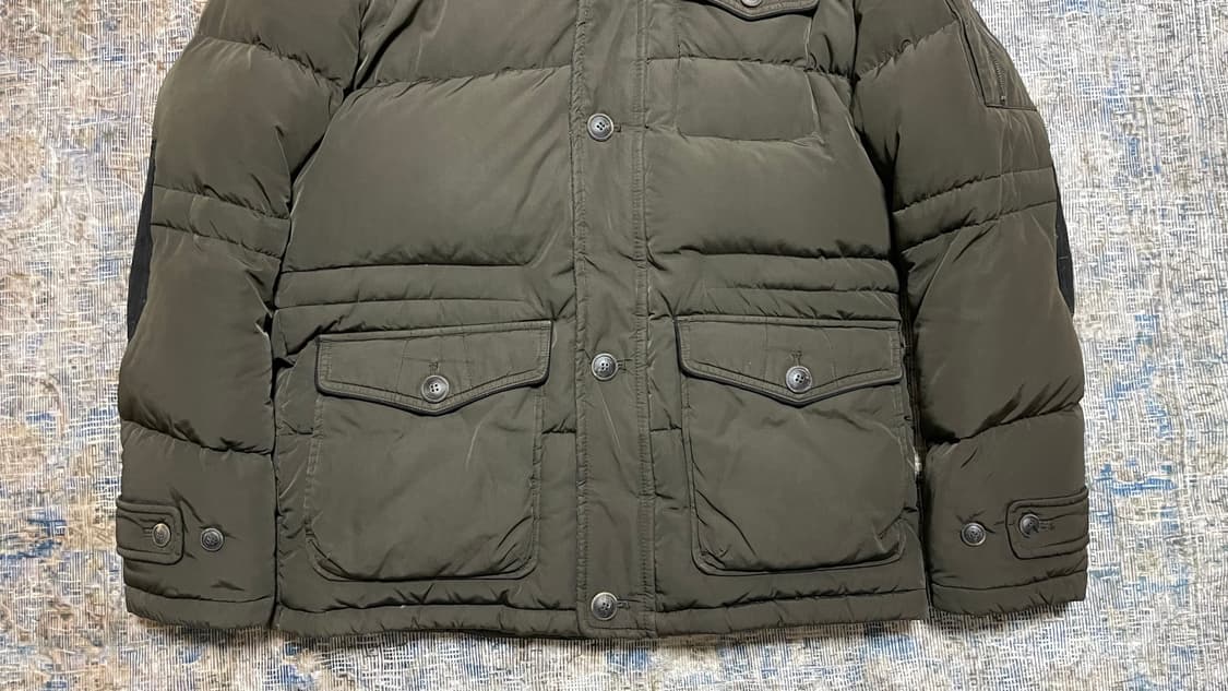 OLZEN 빈티지 아메카지 덕다운 패딩 상품이미지7