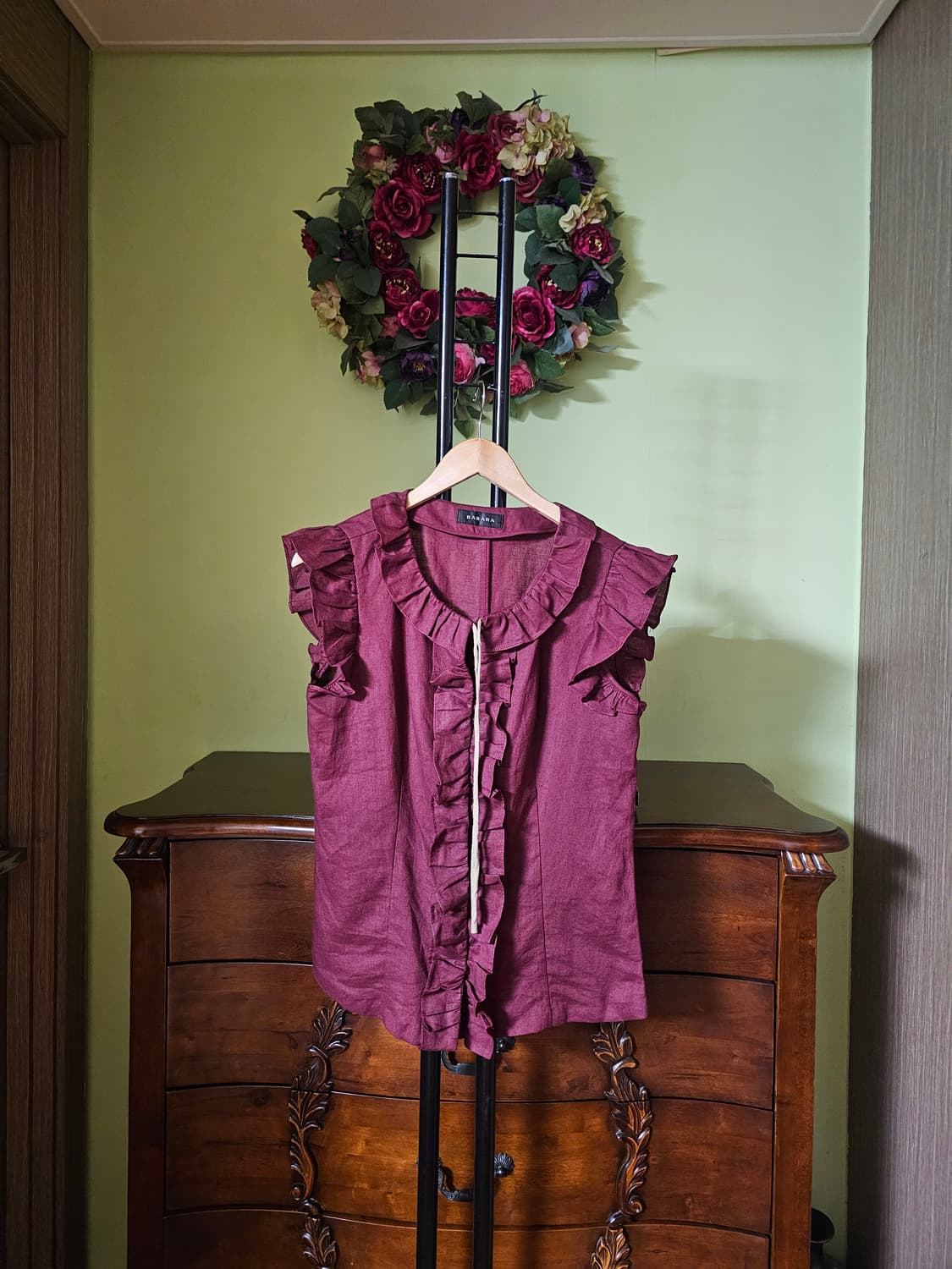 바바라 린넨100 블라우스  상품이미지2