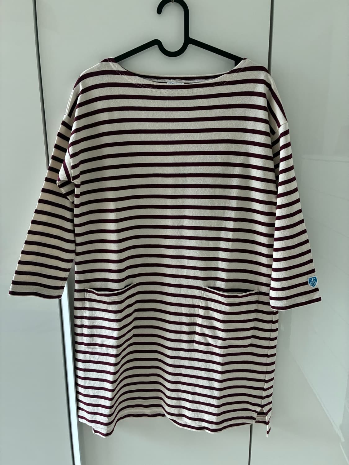 오르치발(Orcival) 스트라이프 롱 원피스 프리사이즈 상품이미지1