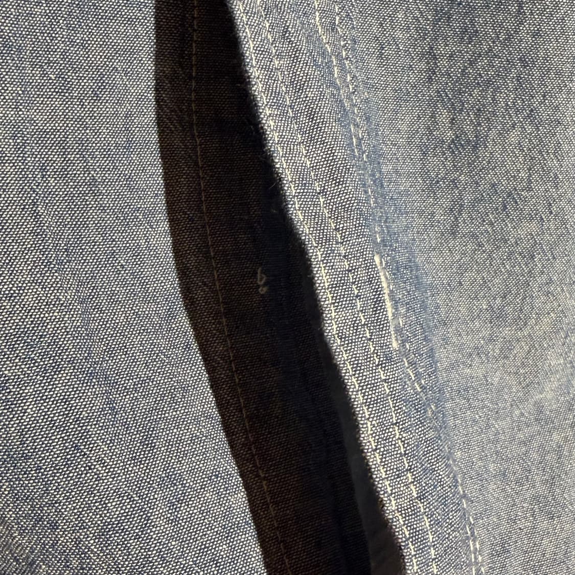 브론슨 논스탁 샴브레이 데님 셔츠 L 상품이미지3