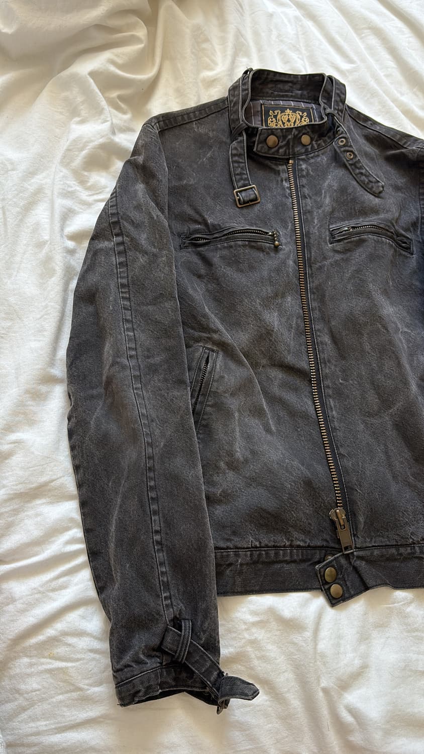 90's Peace Animals Denim Rider 상품이미지5