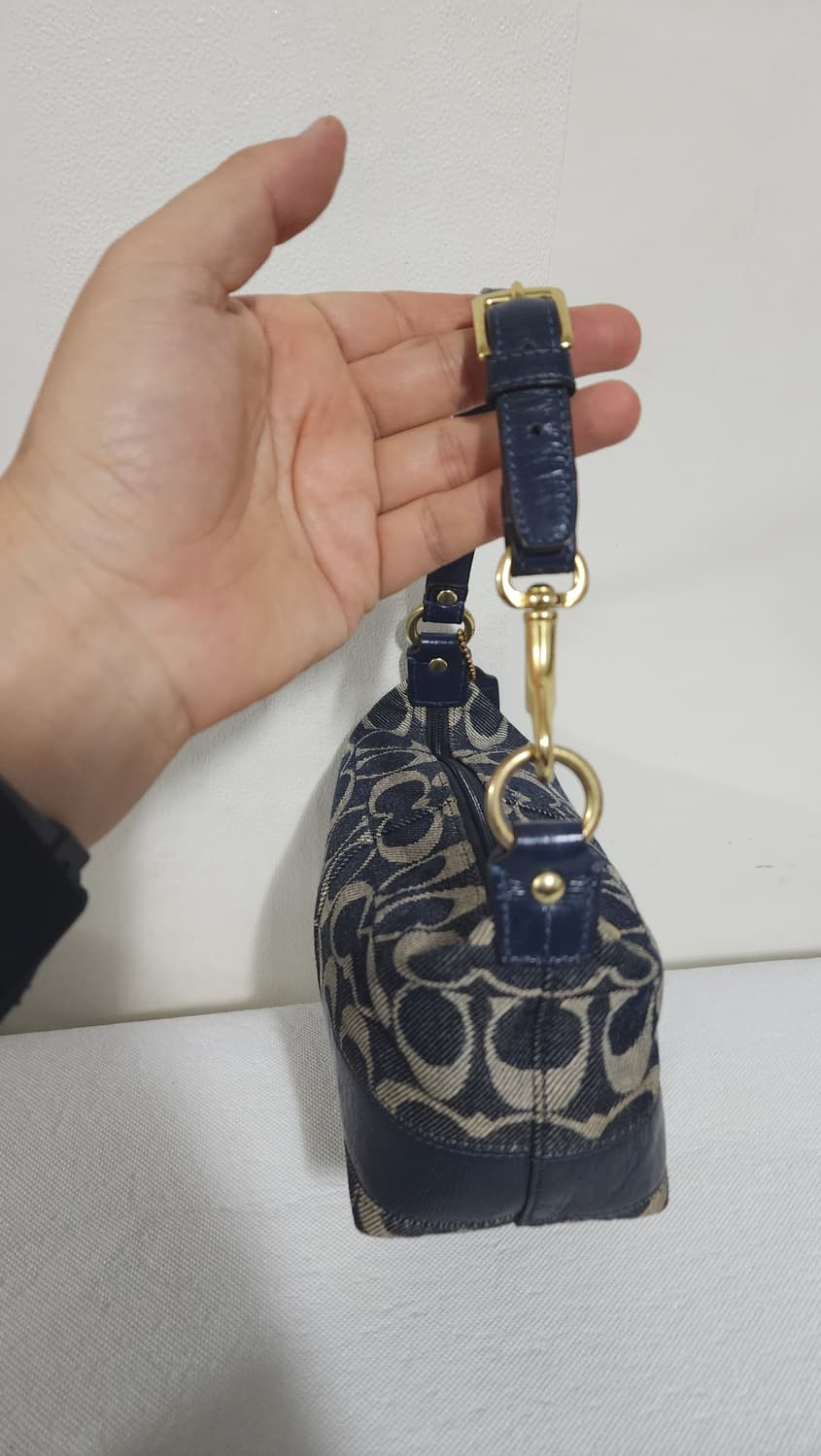 코치 데님 시그니처 미니백 상품이미지6