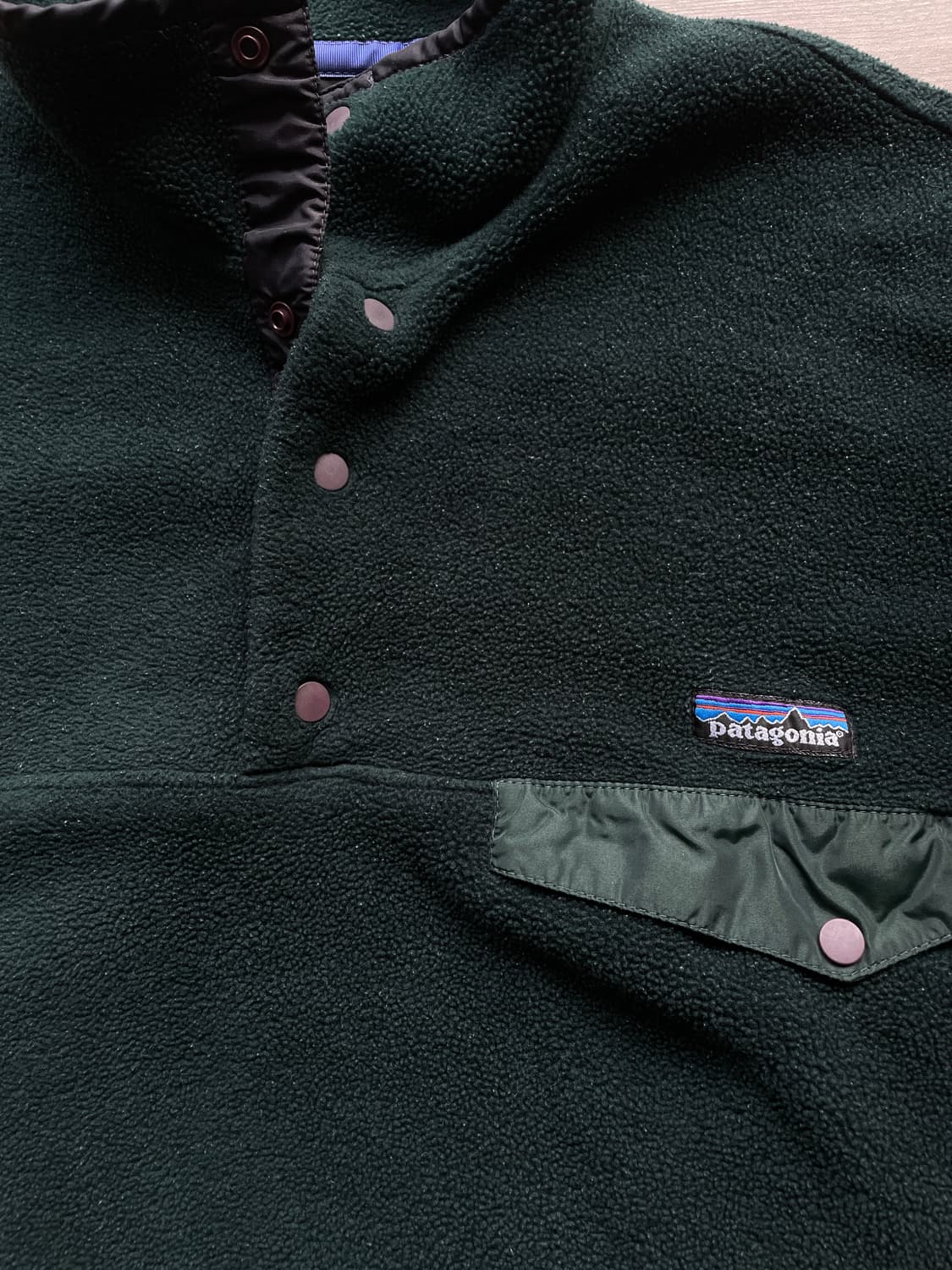 90s 파타고니아 신칠라 그린 퍼플 블랙 patagonia 상품이미지4