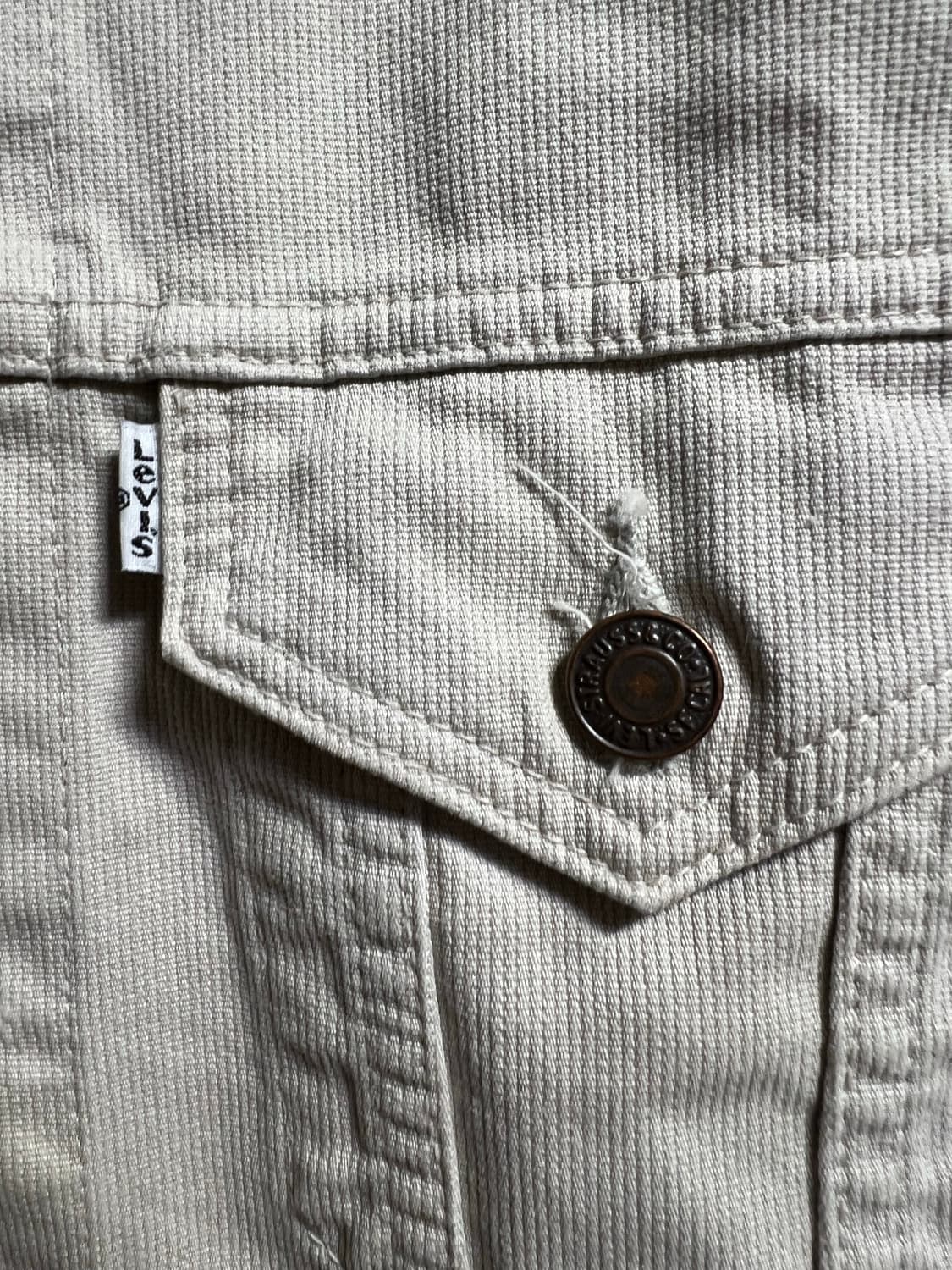 리바이스 화이트라벨 트러커 자켓 상품이미지3