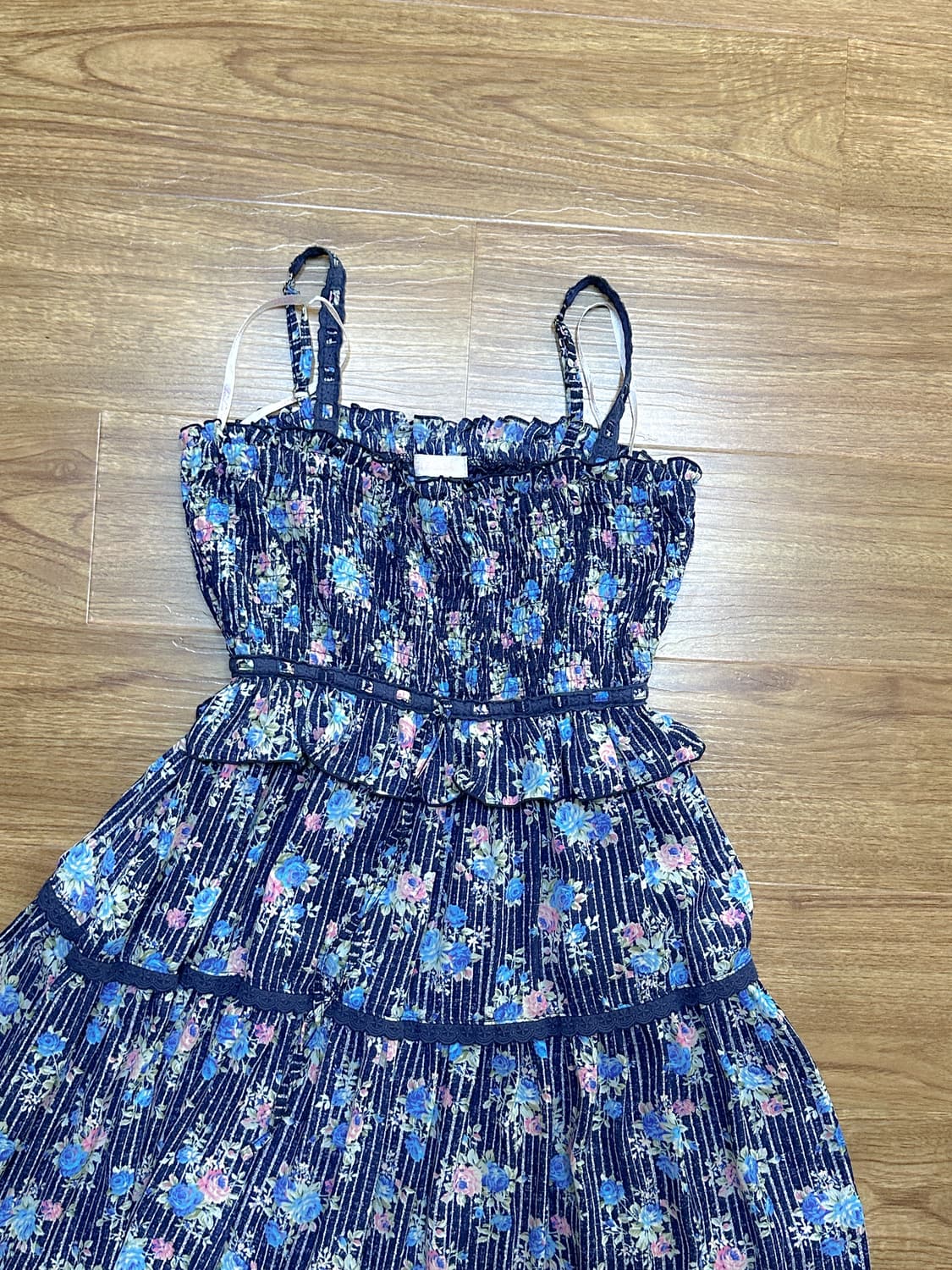 빈티지 리즈리사 나시 원피스 히메갸루 로걀 라떼 모리걸 페어리 긱시크 상품이미지2