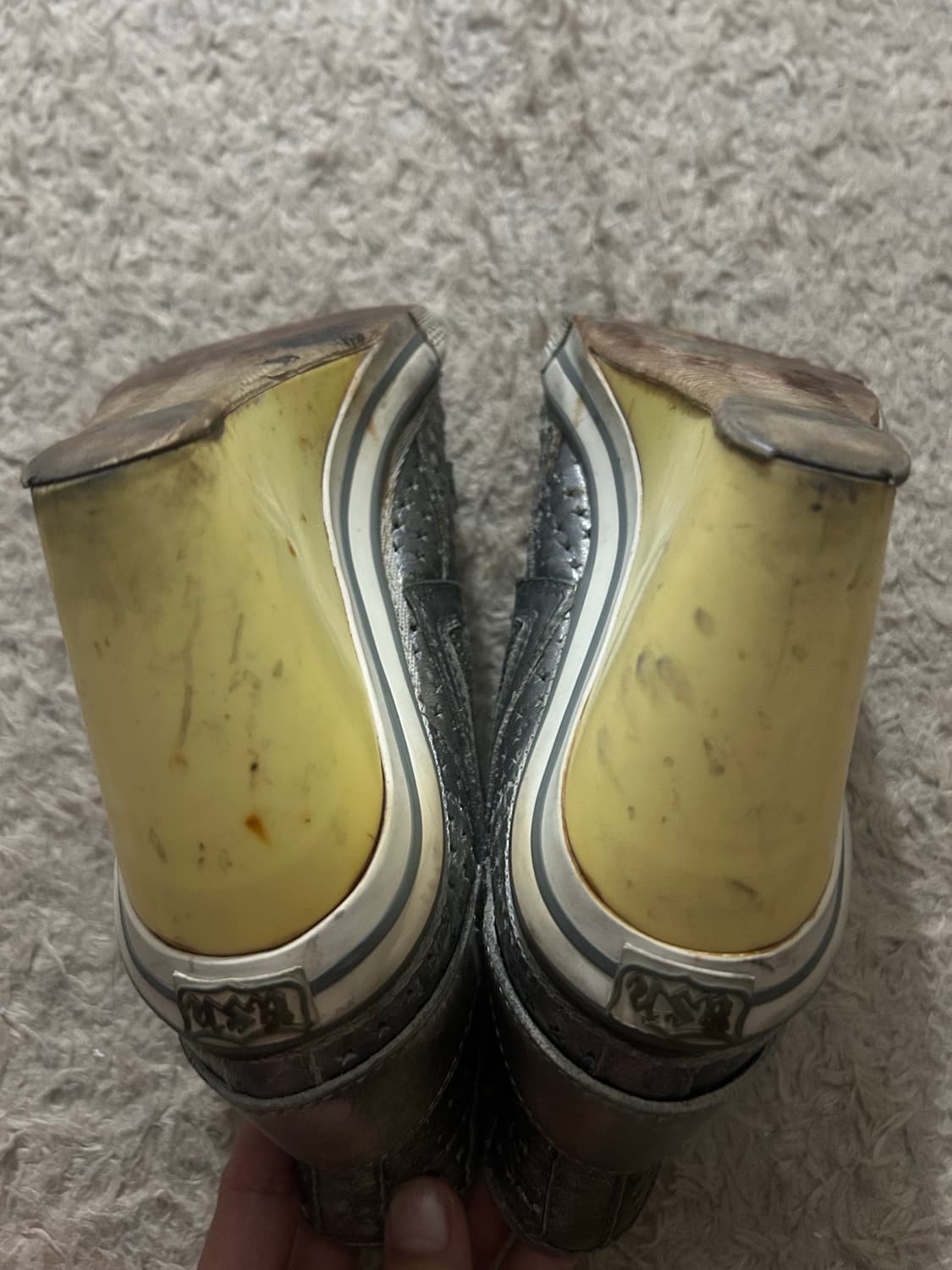 아쉬 실버 스타 웨지힐 스니커즈 상품이미지3