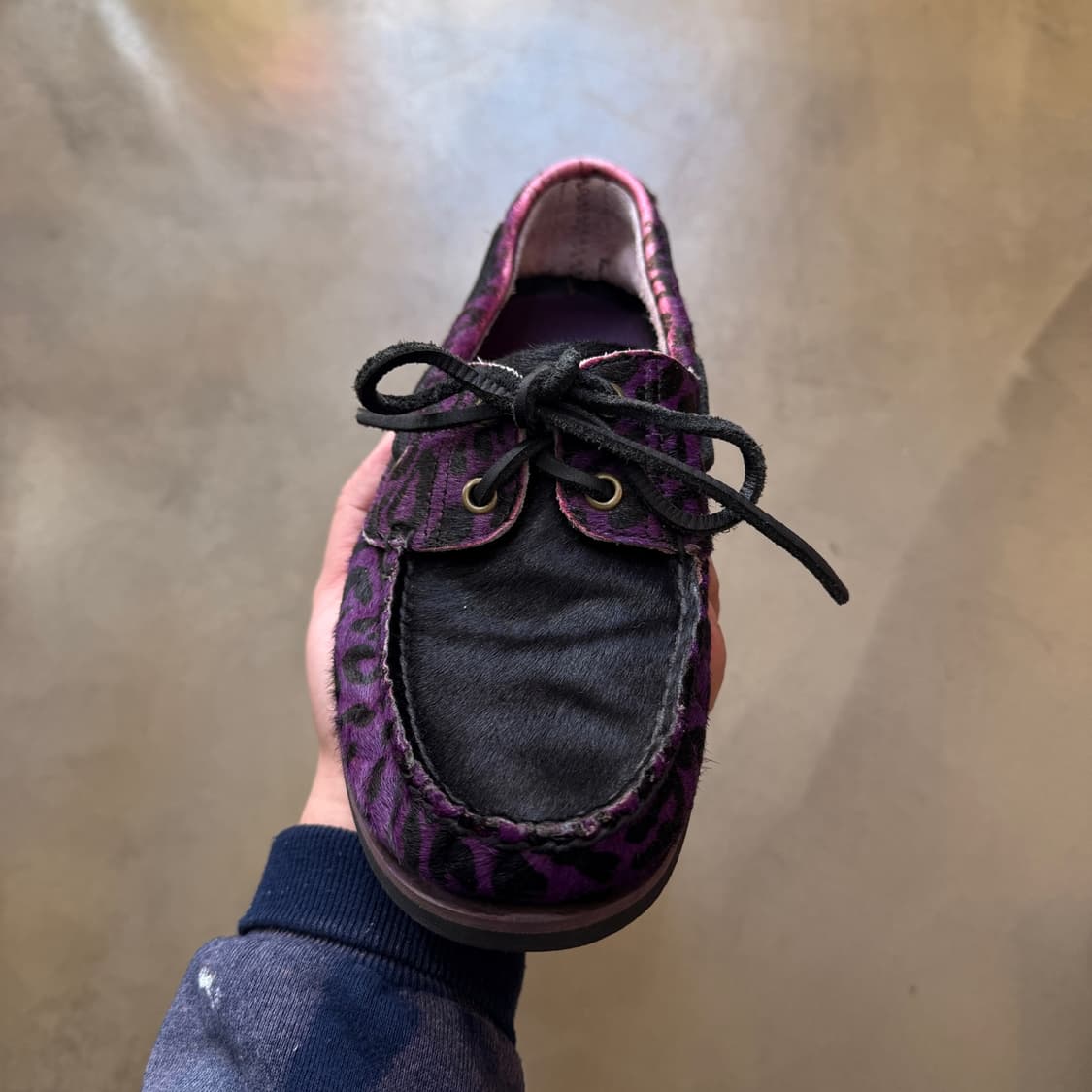 와코마리아 팀버랜드 레오파드 클래식 보트 슈즈 상품이미지2