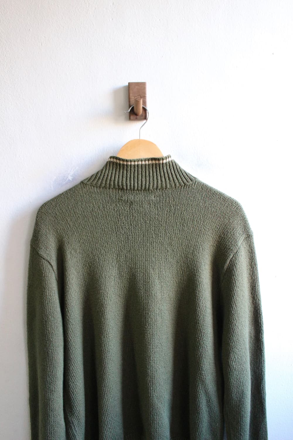 폴로 1/4 집 니트 상품이미지5