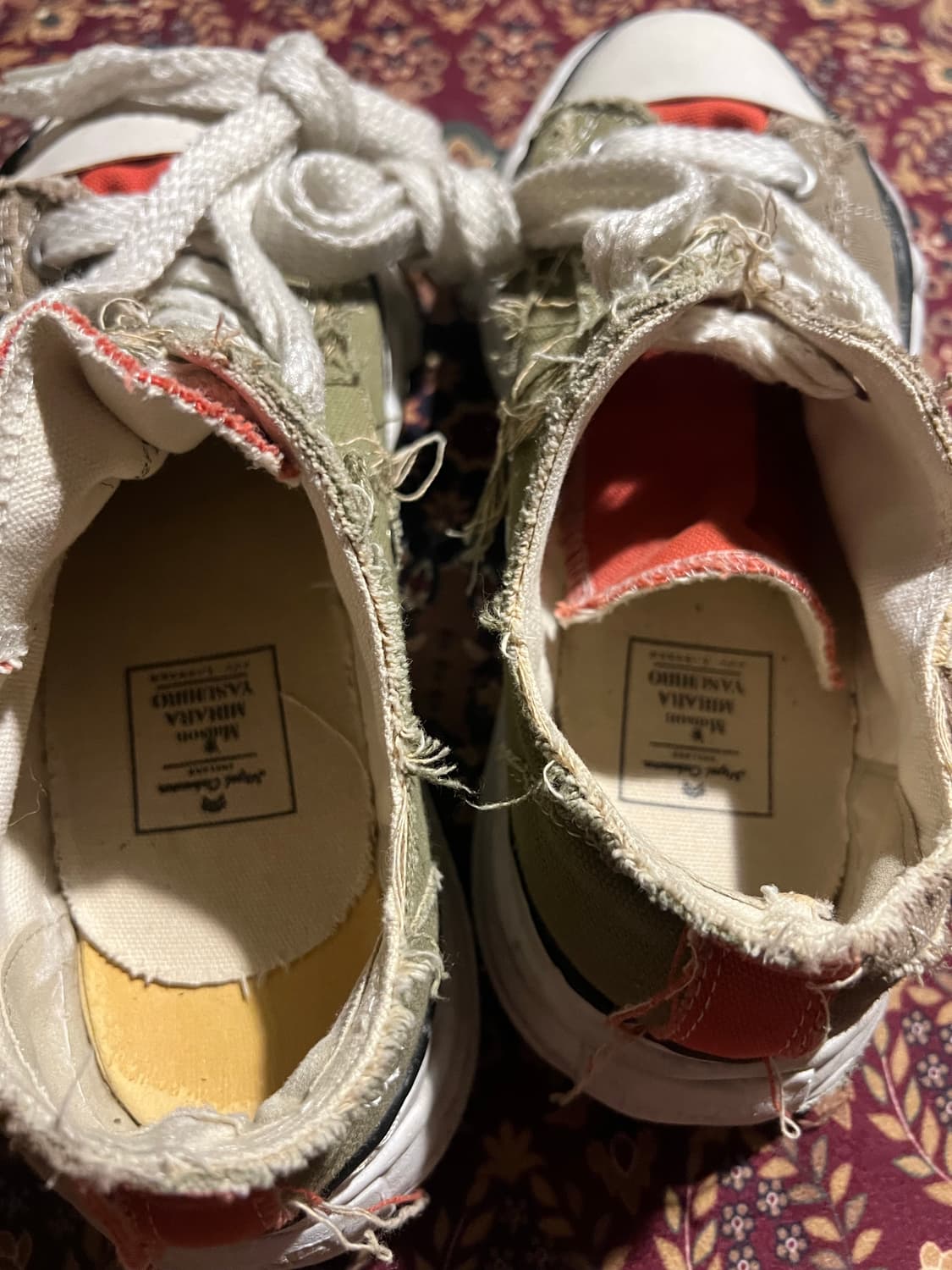 나이젤 카본 메종 미하라 야스히로 로우 스니커즈 상품이미지3