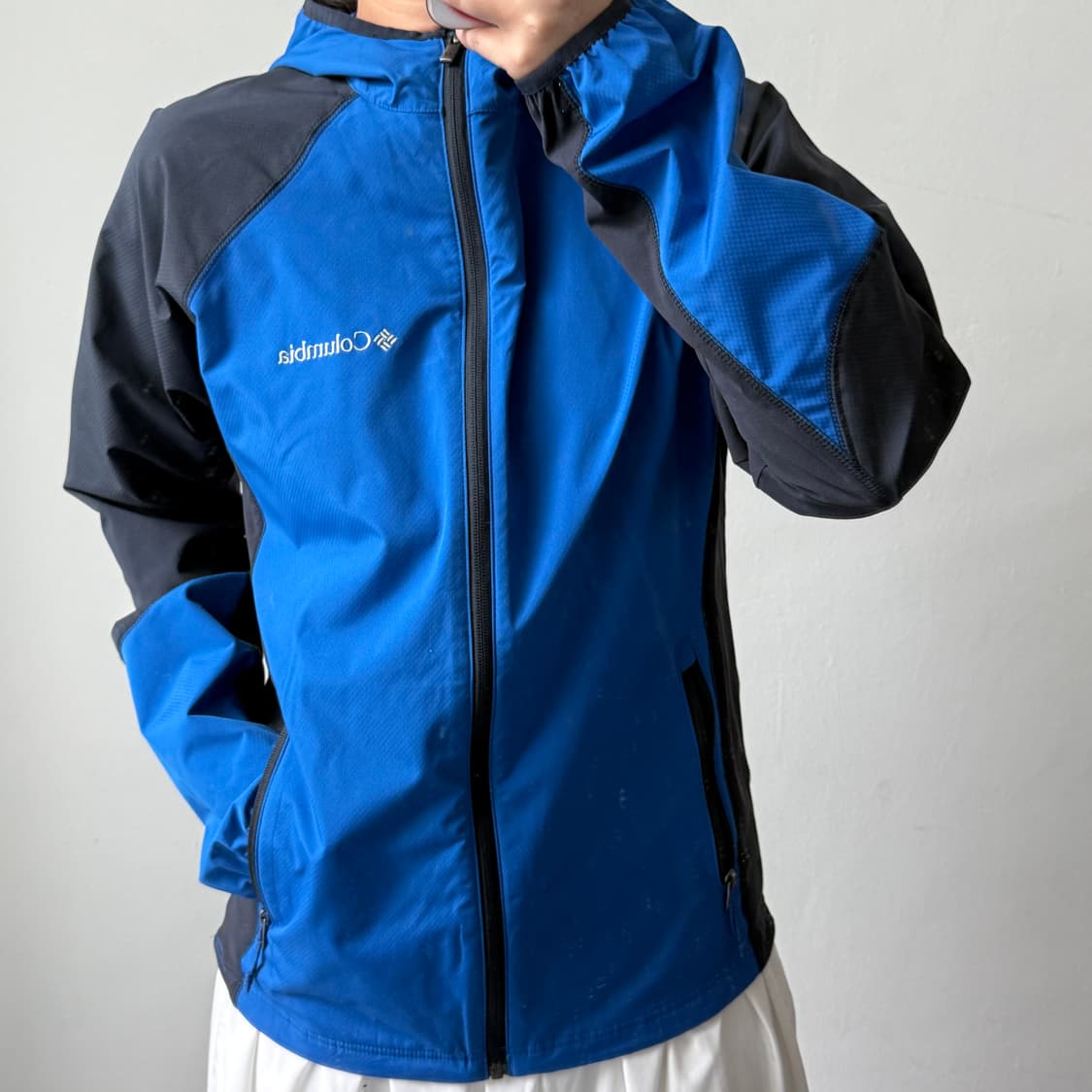 [M] 컬럼비아 블루 바람막이 상품이미지2