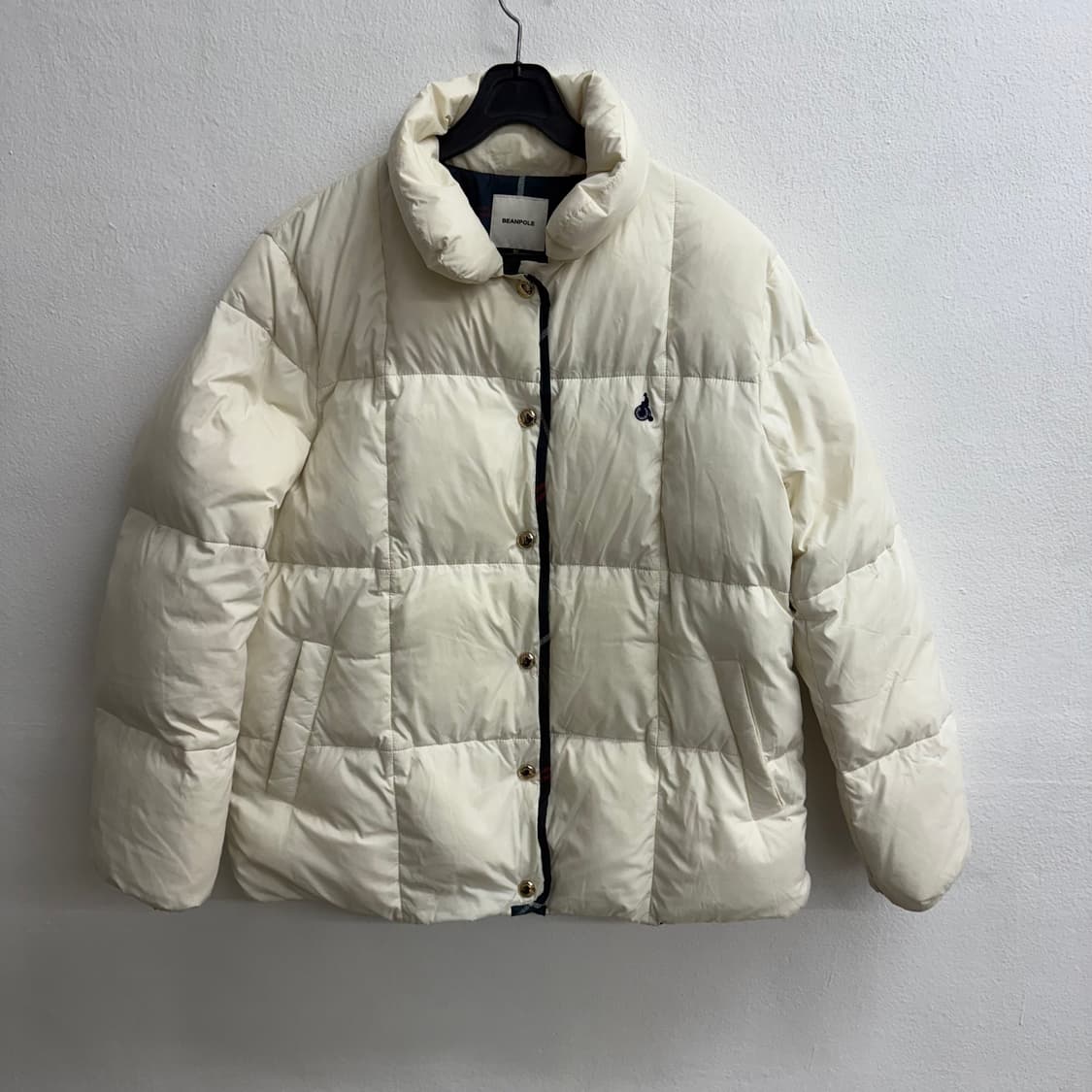 빈폴 신형 덕다운 아이보리 푸퍼 패딩 (165) 상품이미지1