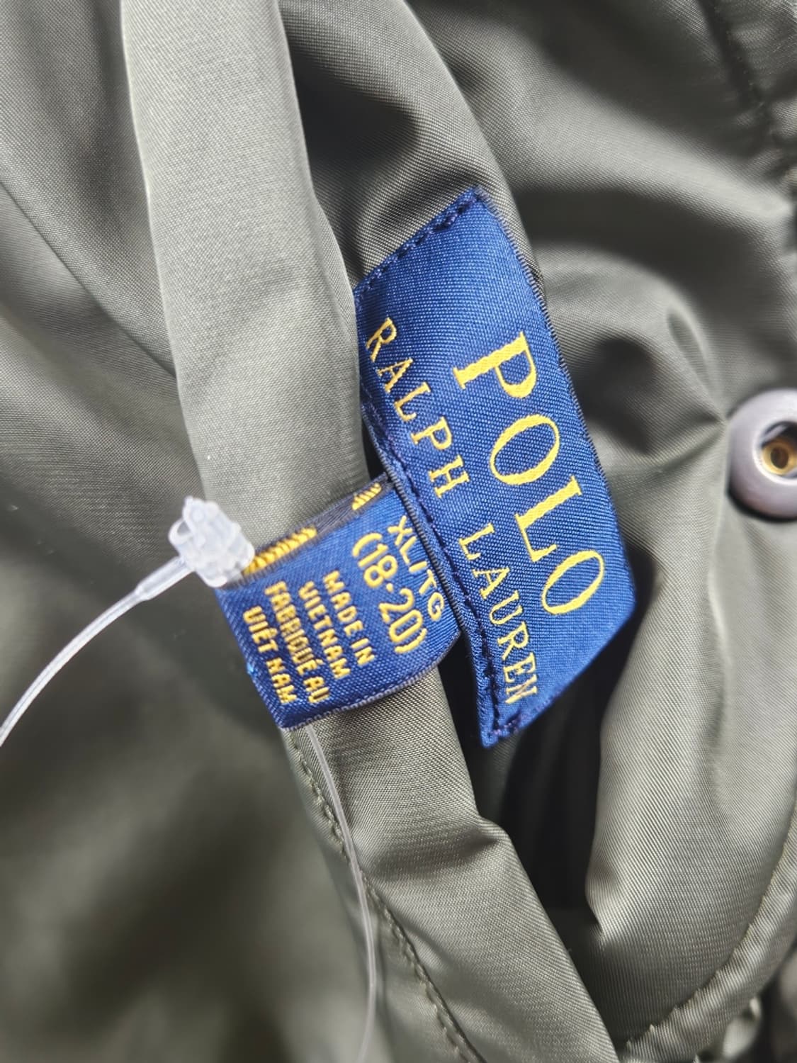 폴로랄프로렌 리버시블 MA-1 봄버 자켓 ( XL ) / 10912 상품이미지10