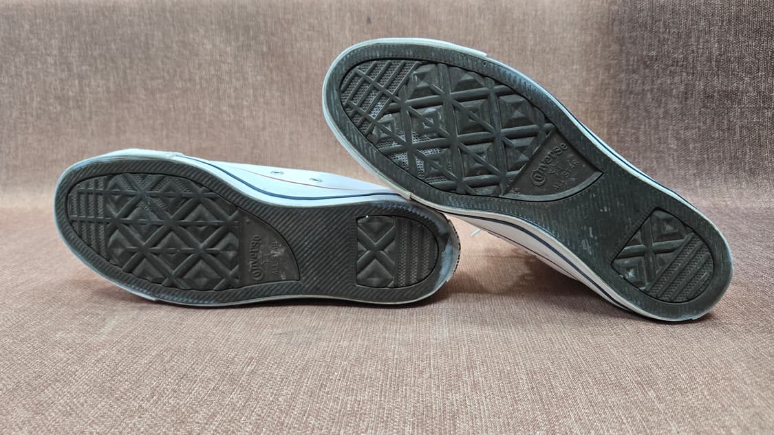 컨버스 250mm- 올스타 레더 하이 화이트 상품이미지6