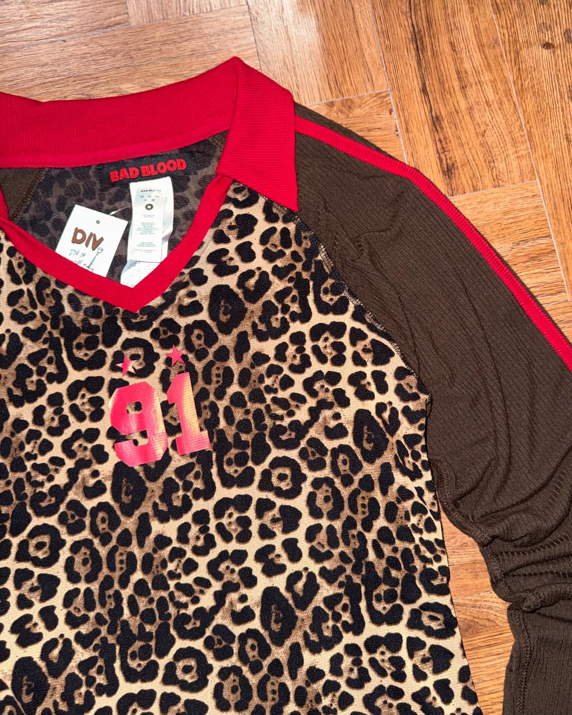 배드블러드 레오파드 롱슬리브 상품이미지8