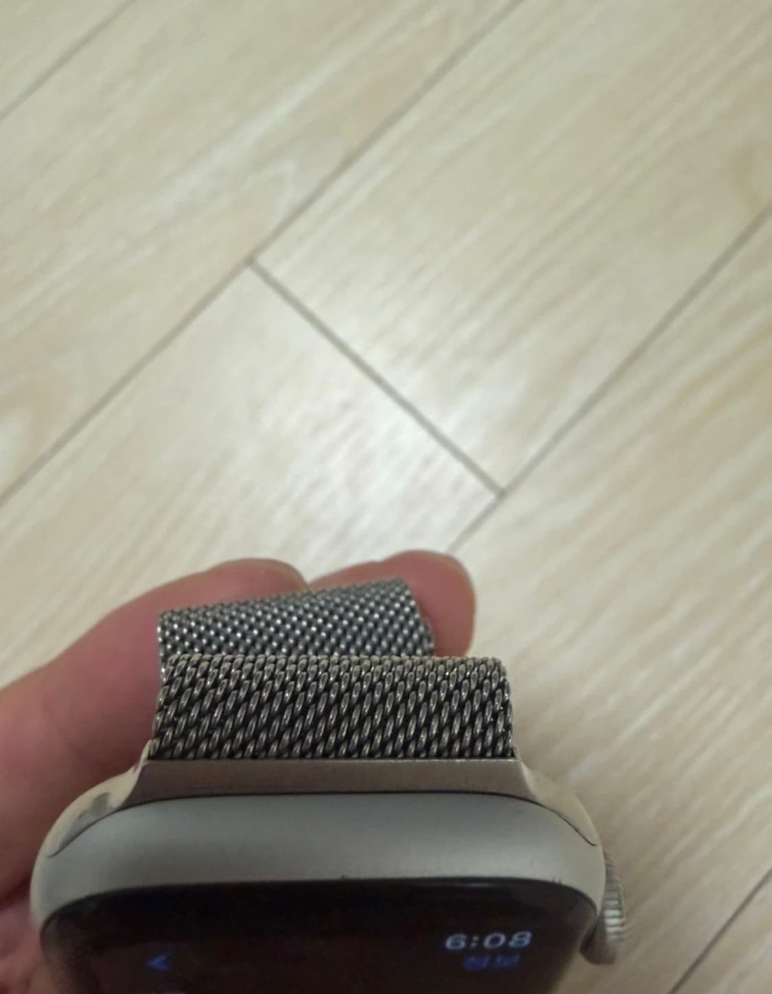 애플워치 se2 44mm 실버 판매합니다 상품이미지4