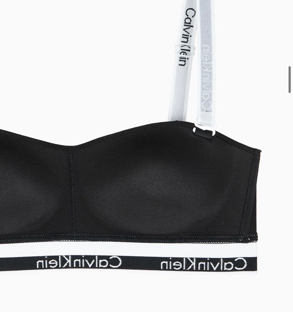 캘빈클라인) 여성 아이콘 코튼 모달 반도_QF7628UB1 BK M 상품이미지3