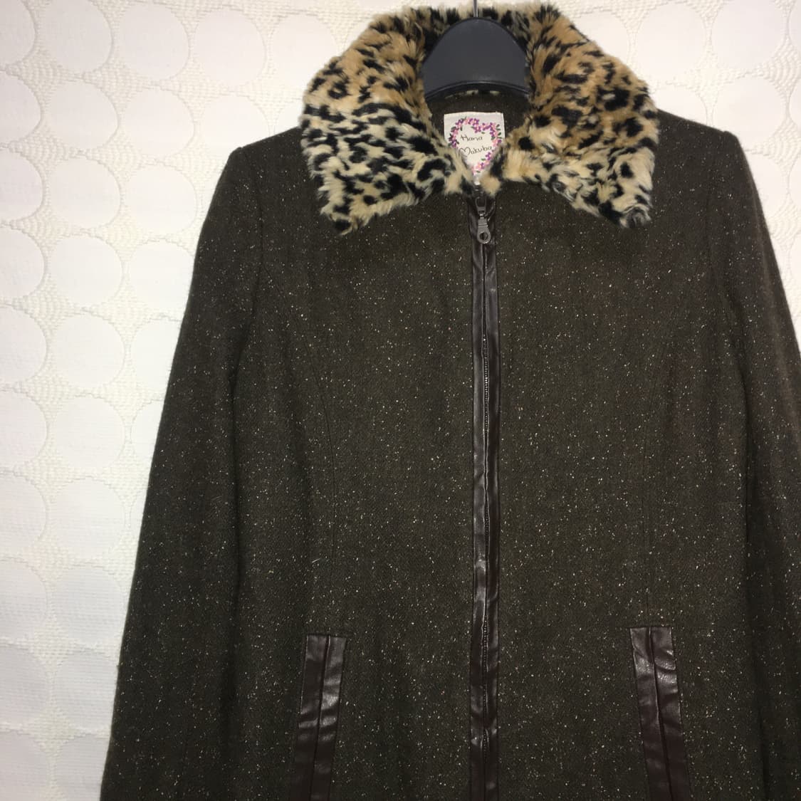 vintage레오파드 코트 상품이미지4