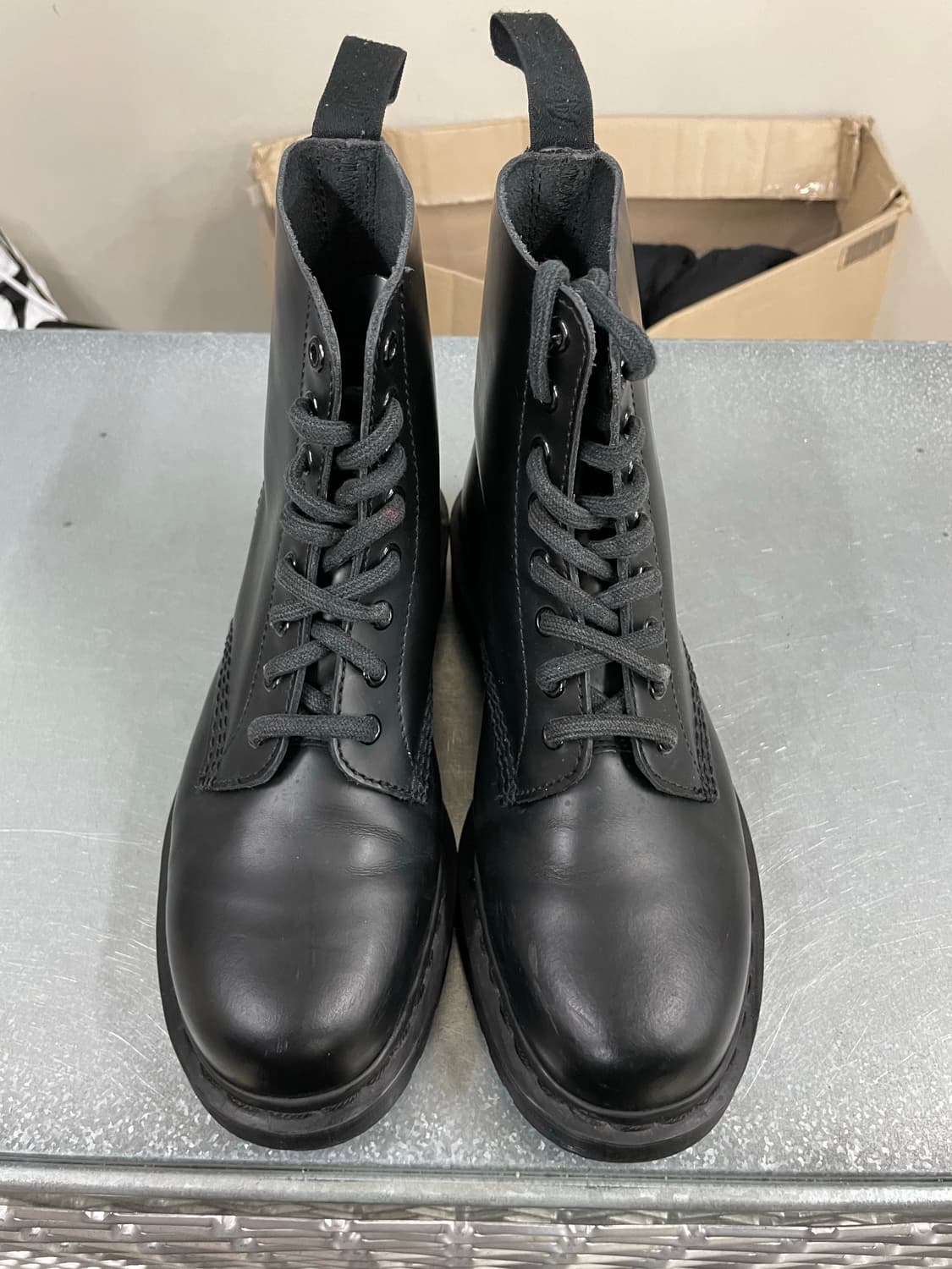 닥터마틴 1460 모노 스무스 레더 부츠 uk8 상품이미지5