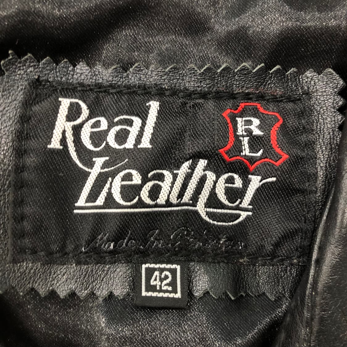 42 리얼레더 라이더 가죽 레더 자켓 상품이미지5