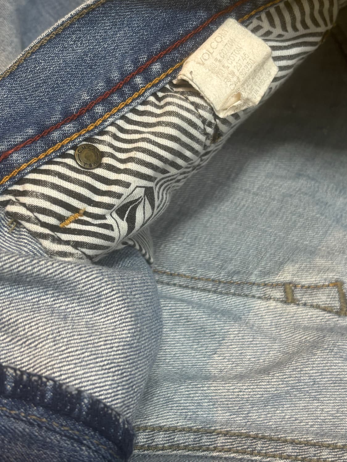 Volcom 빈티지 세미 부츠컷 데님 팬츠 상품이미지3