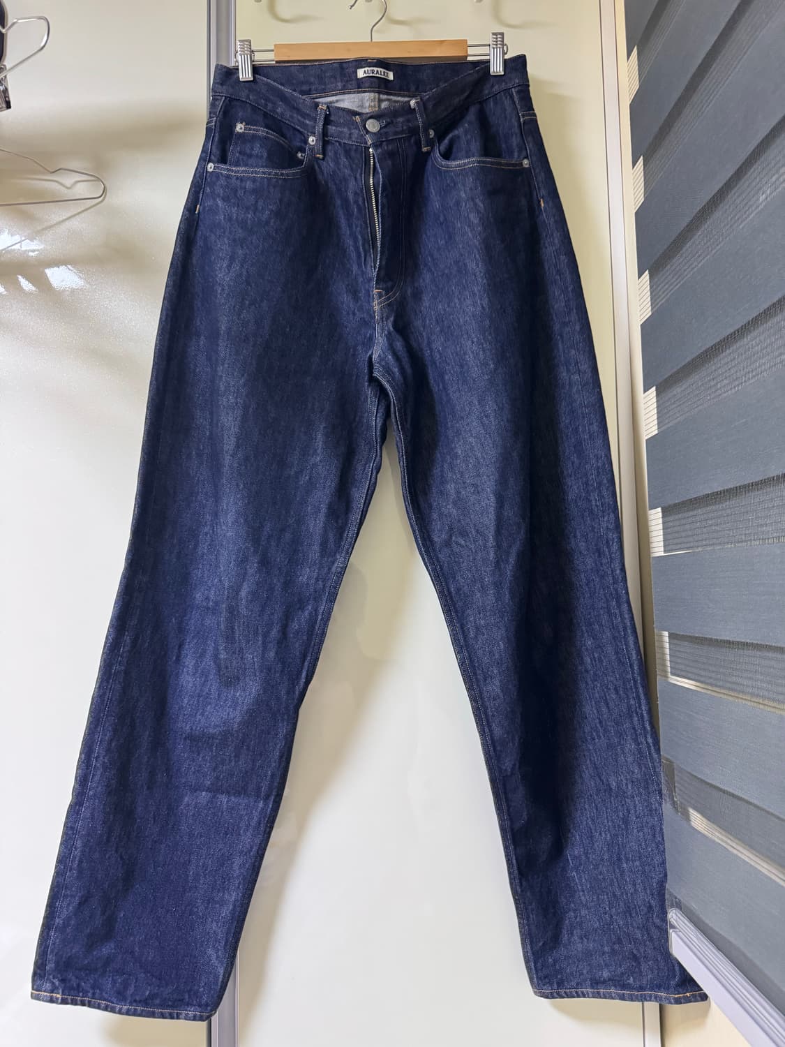 오라리 하드트위스트 와이드 데님 32 상품이미지1