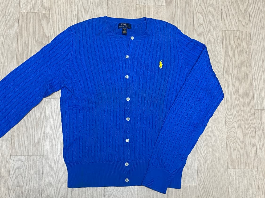 폴로랄프로렌 걸즈 케이블 가디건 xl 상품이미지3