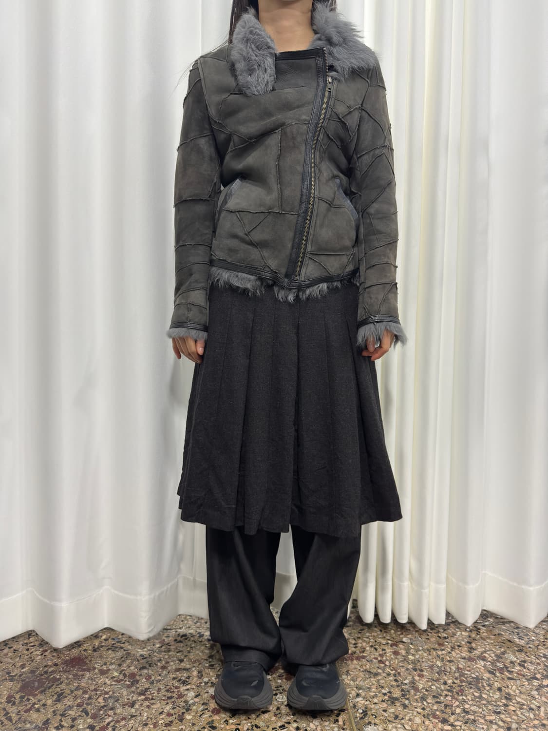 lands of eden gray jacket 상품이미지4