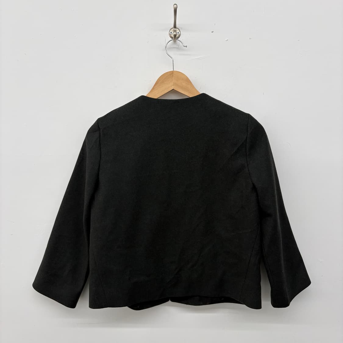 COS 카키 크롭 자켓 여성 XS 상품이미지4