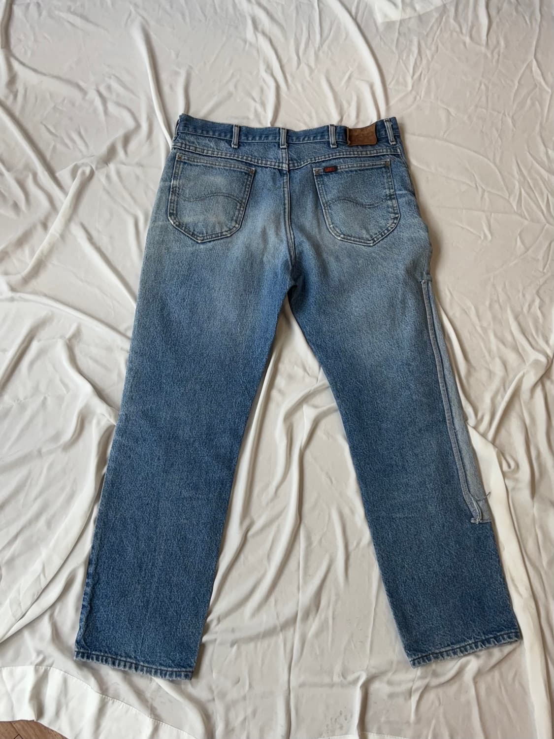 80s USA Lee 더블니 팬츠 상품이미지5
