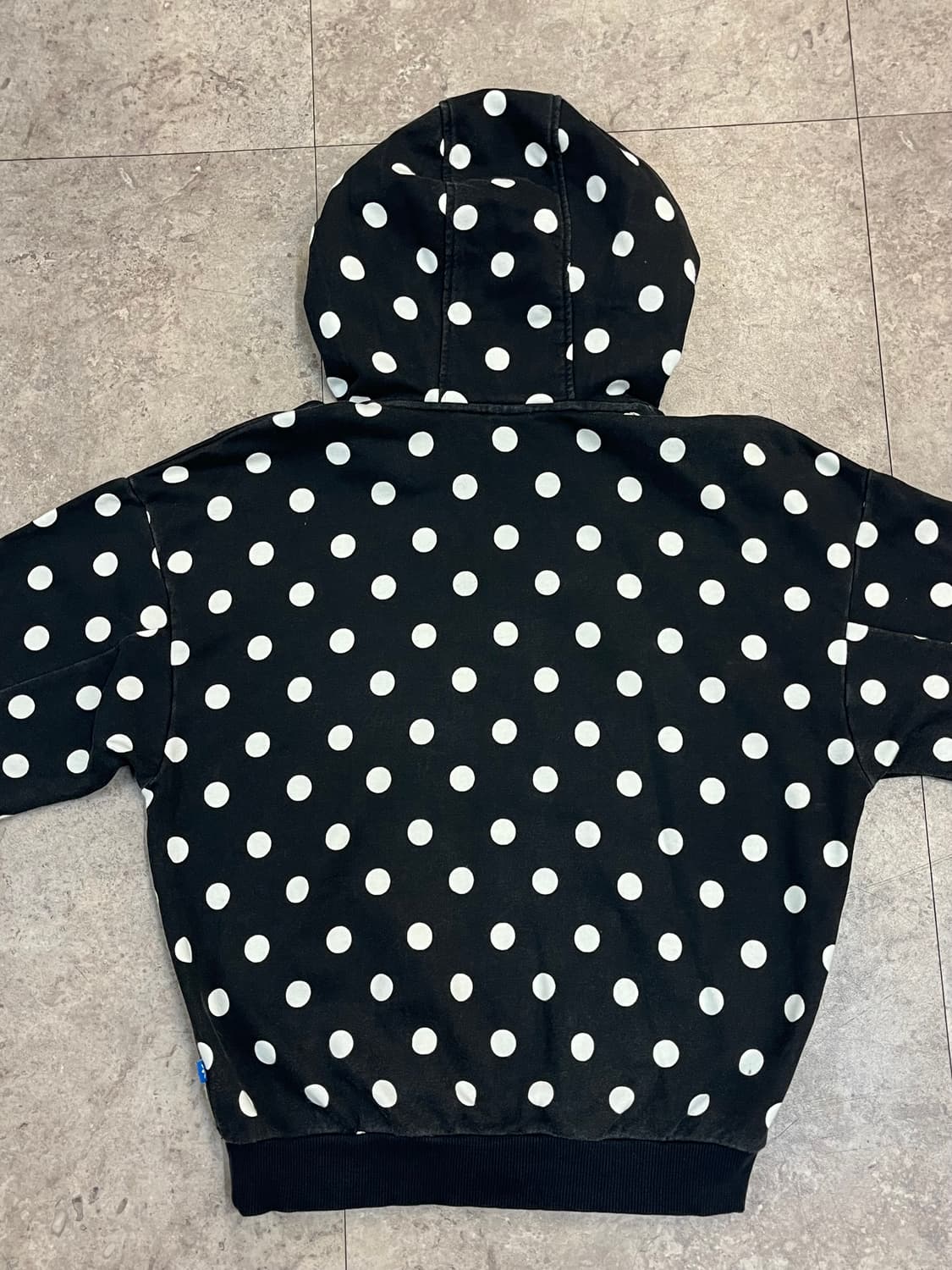 아디다스 도트 후드티 블랙 95 #csz2757 상품이미지8