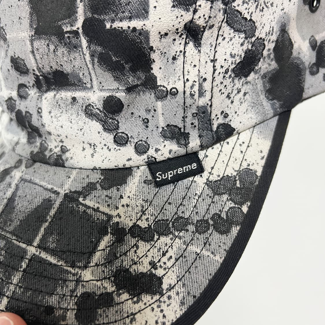 슈프림 2004 라멜지 6패널 캠프캡 블랙 상품이미지6