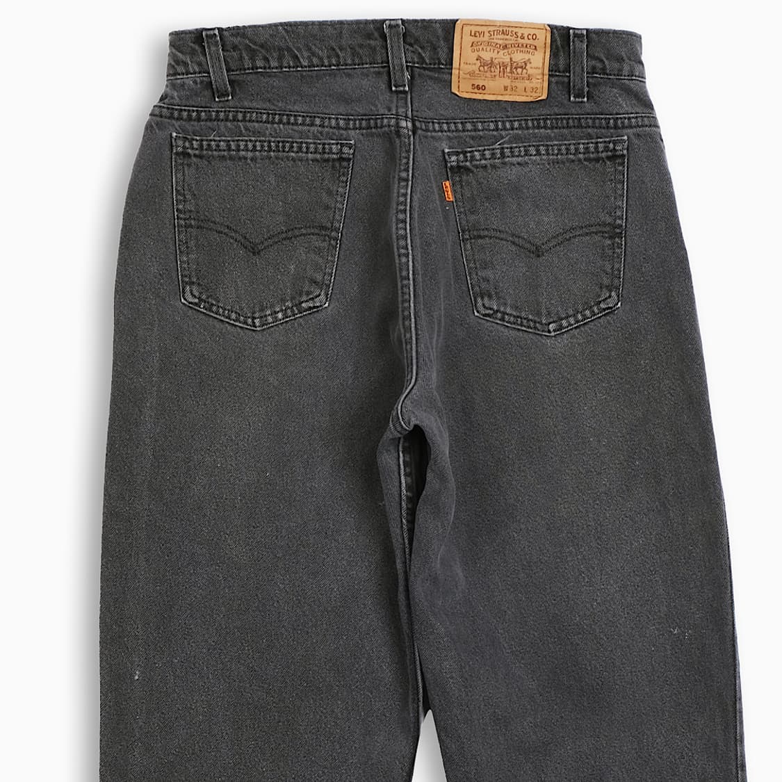 리바이스 560 오렌지탭 흑청 90s USA 31 인치 OR5603209 상품이미지6