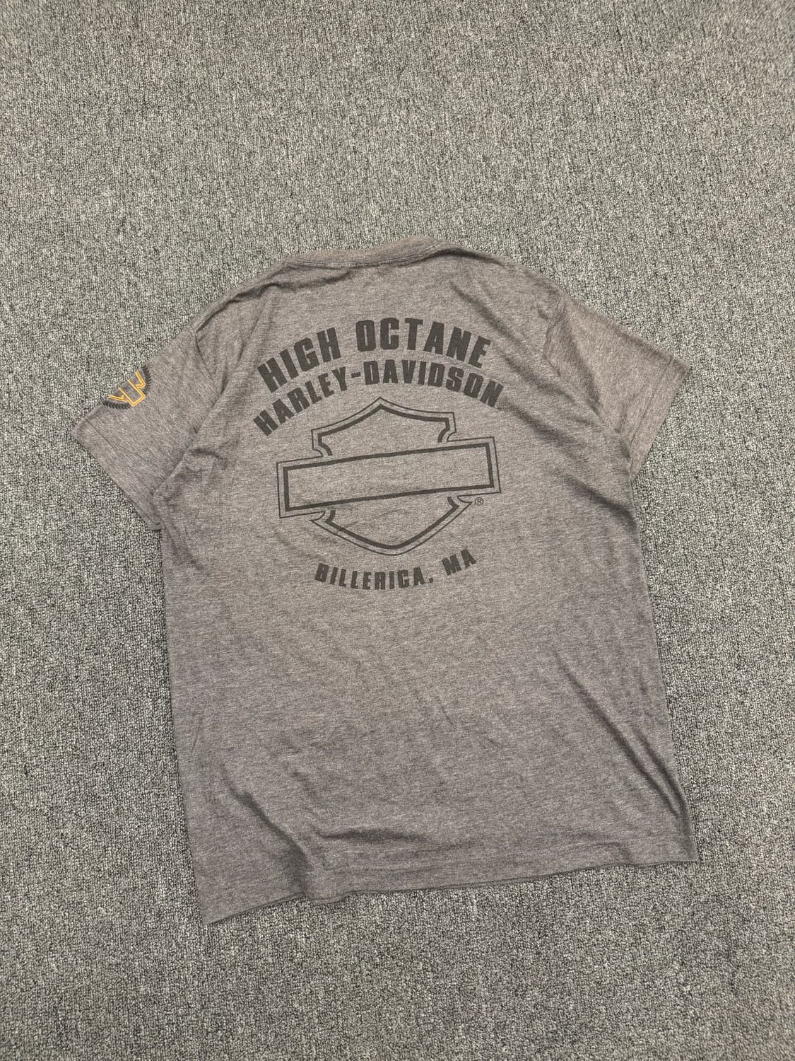 OS)할리데이비슨 빈티지 프린팅 Billerica 반팔 상품이미지5
