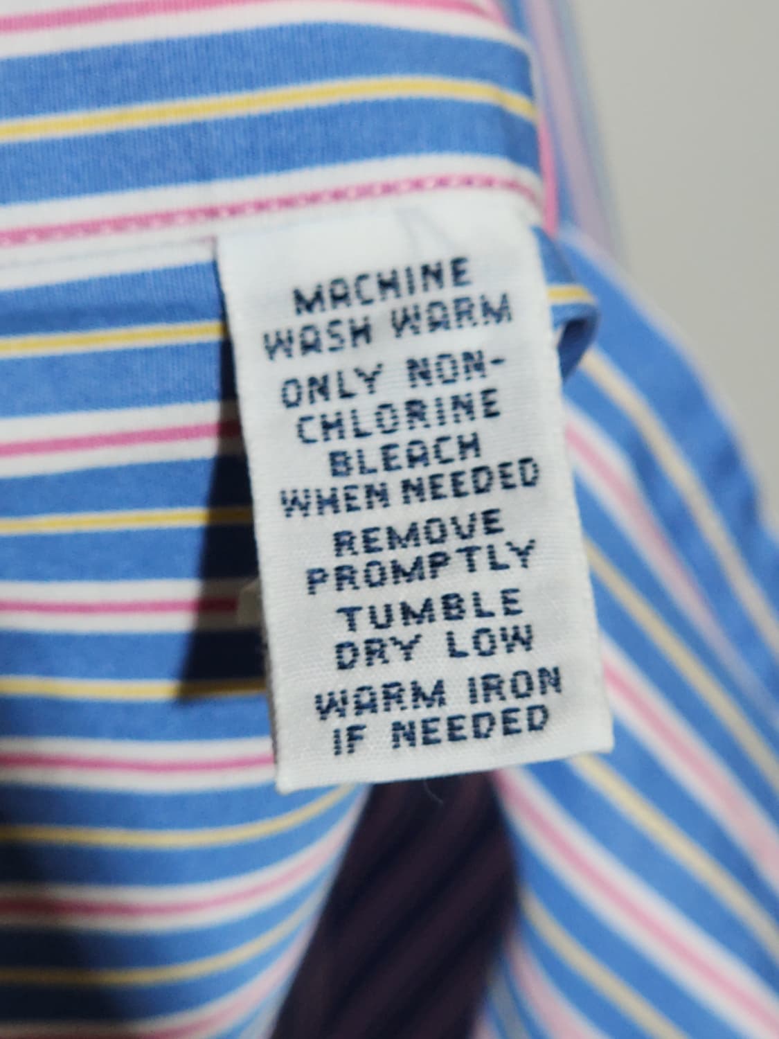 (L) 랄프로렌 폴로 남방 스트라이프 셔츠 로고 캐주얼  상품이미지5