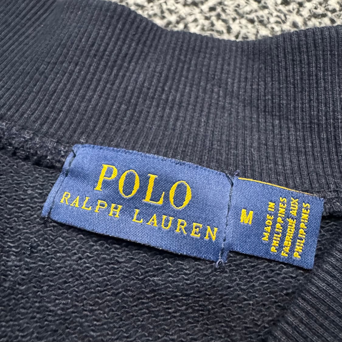 Name : 폴로 랄프로렌 시그니처로고 네이비컬러 집업자켓 :)  상품이미지3