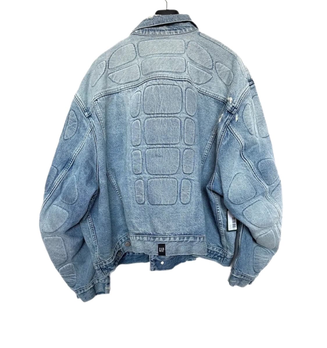 칸예 Yeezy Gap 모토 바이커 데님자켓 상품이미지4