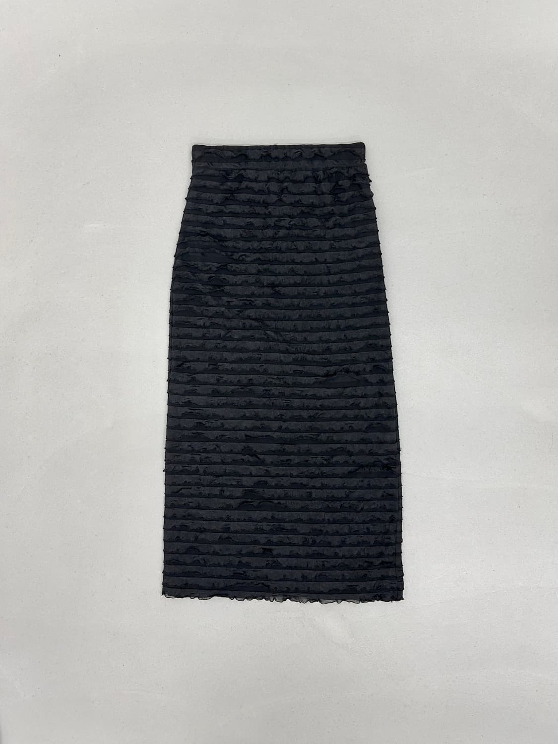 CISCOAT 프릴 롱 스커트 상품이미지1