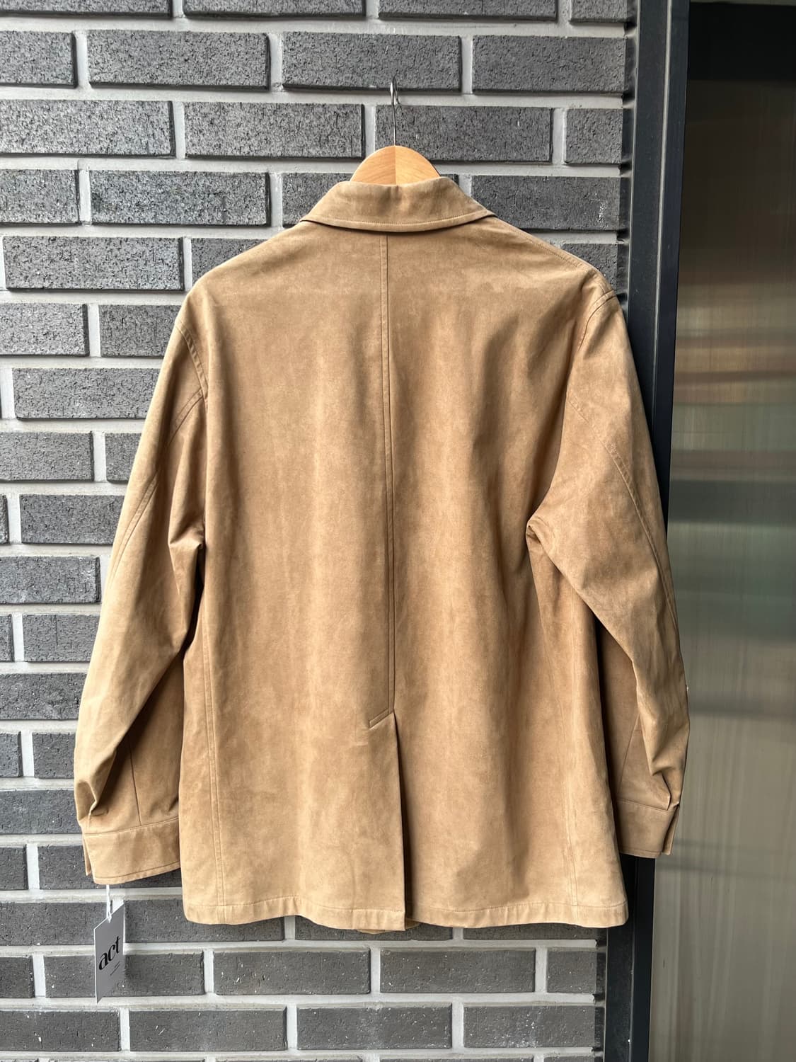 00s BURBERRY 버버리 스웨이드 자켓 브라운 상품이미지9