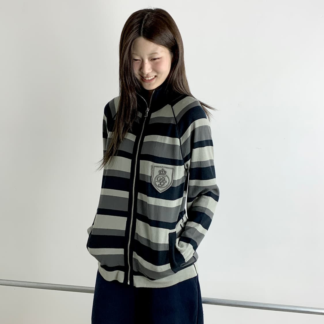 돌체앤가바나 코튼 져지 드라이버 집업 상품이미지7