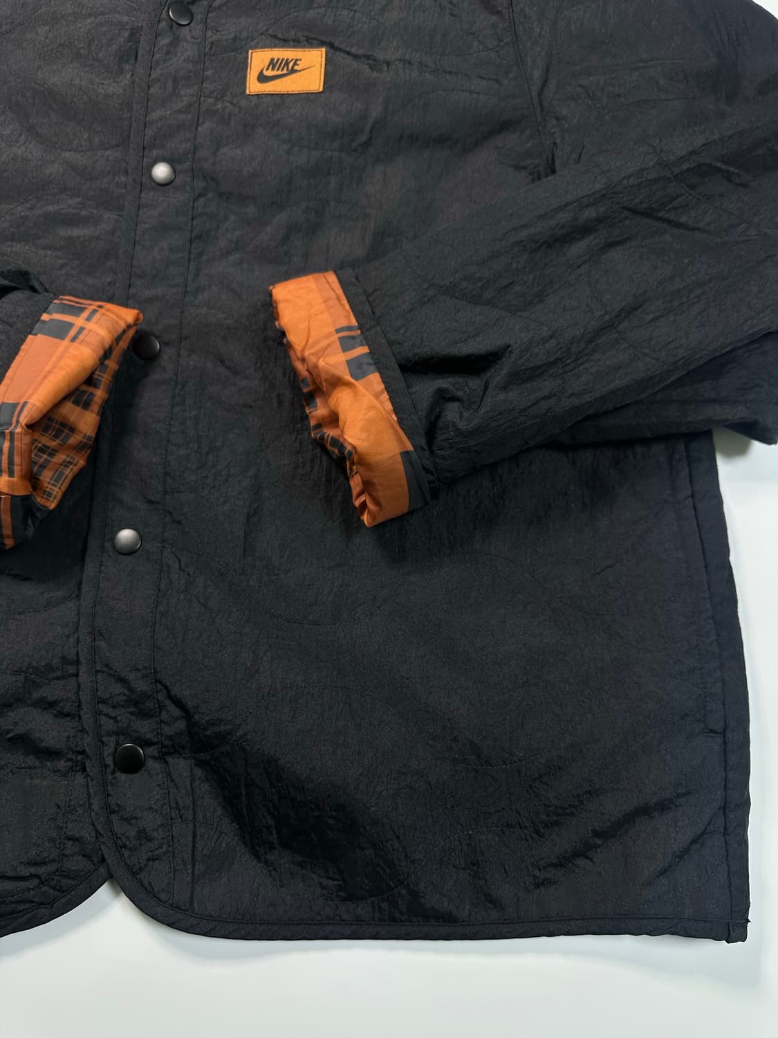 나이키 블랙 나일론 자켓 상품이미지5
