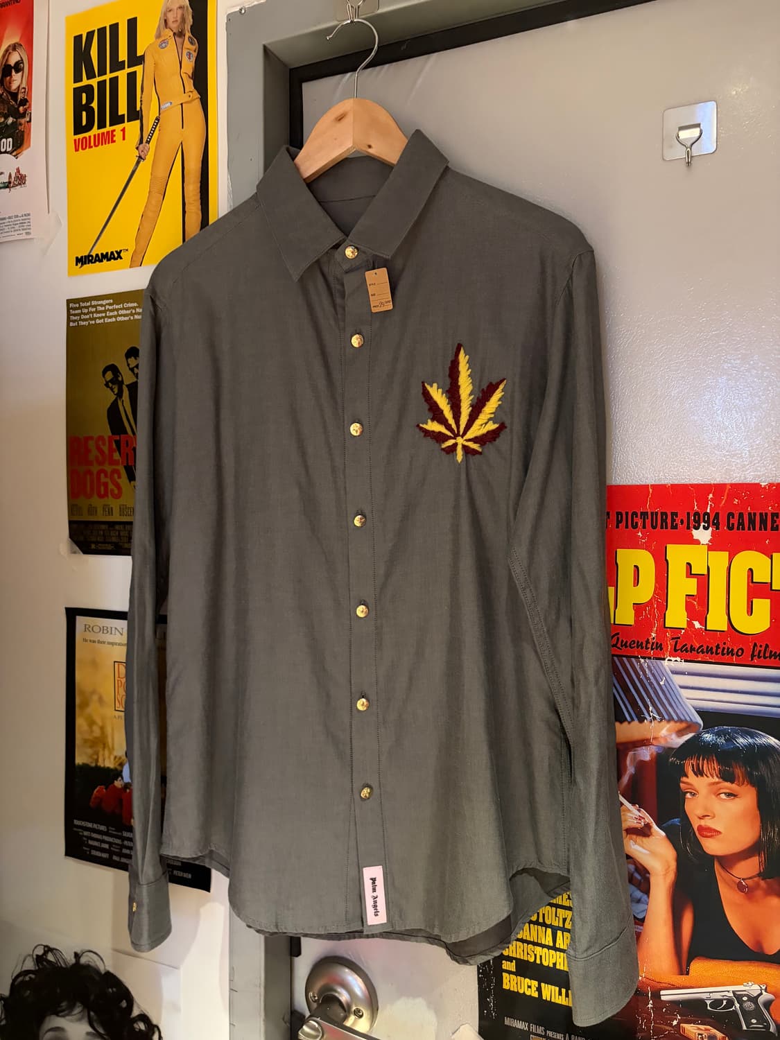 팜엔젤스 자수 셔츠 상품이미지1